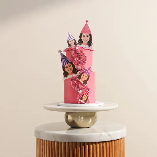 NQ's Bakery Party Memories Photo Cake