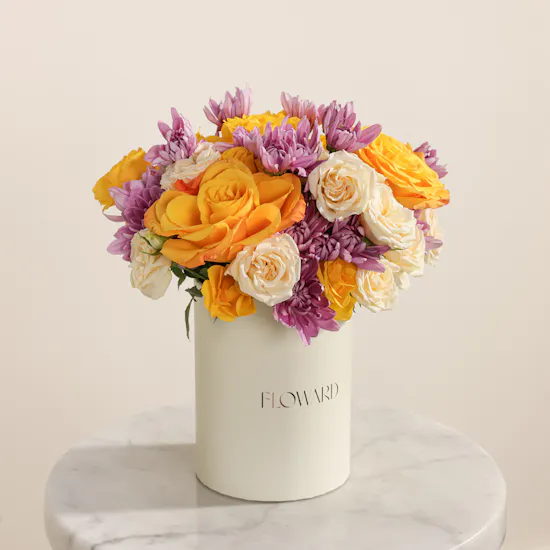 Apricot Waltz Flower Box