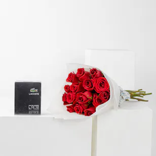 Lacoste L.12.12 Noir Intense for Men | 15 Love Roses
