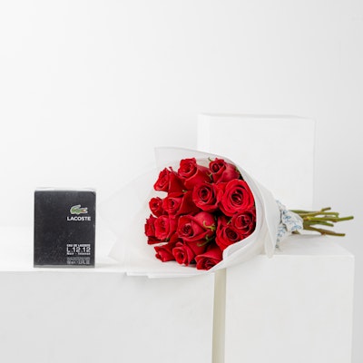 Lacoste L.12.12 Noir Intense for Men | 15 Love Roses