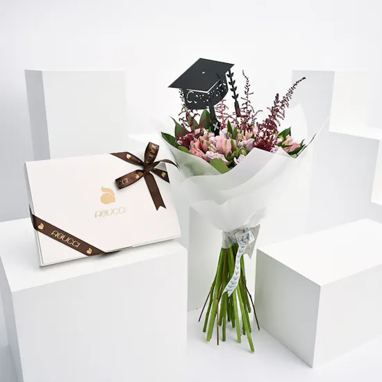 Abucci Chocolates | Graduation Blooms