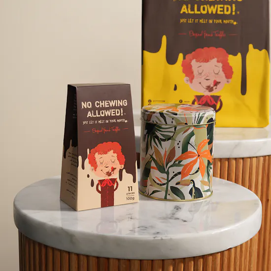 No Chewing Allowed Chocolate Truffles
