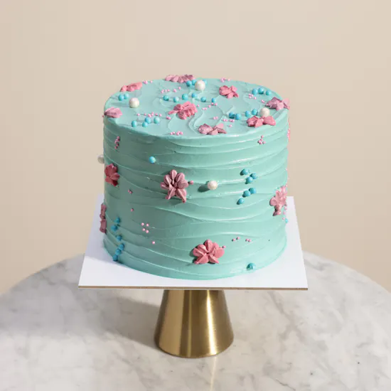 Floward Ocean Bloom Cake