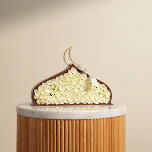حامل بيبي جوري النور الخشبي