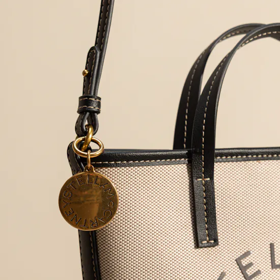 Stella McCartney H&M Small Canvas Tote Bag with Charm