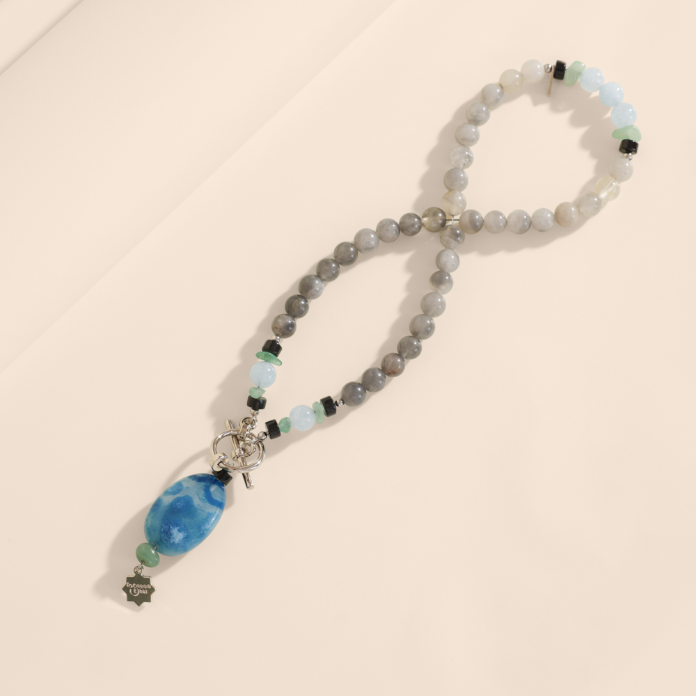 مسبحة قريس بالون الرمادي من تسنيم عشقي