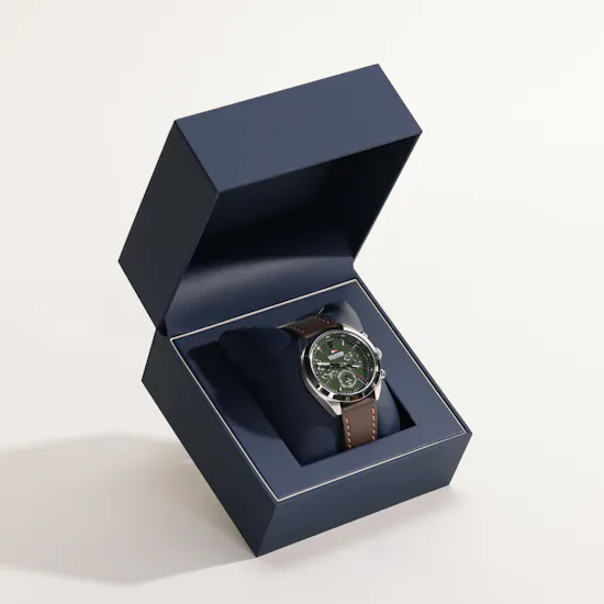 Tommy Hilfiger Hudson Leather Men's Watch