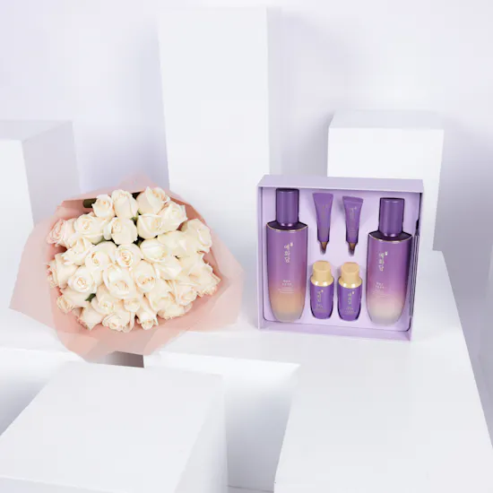 The Face Shop Yehwadam Ultimate Rejuvenating Special Set | Rose Bouquet