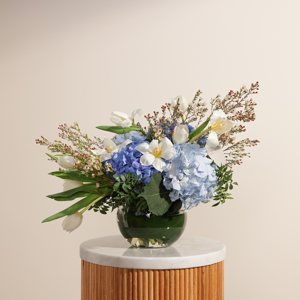 Serenity Blue Vase