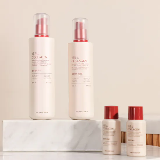 The Face Shop Pomegranate & Collagen Skincare Set