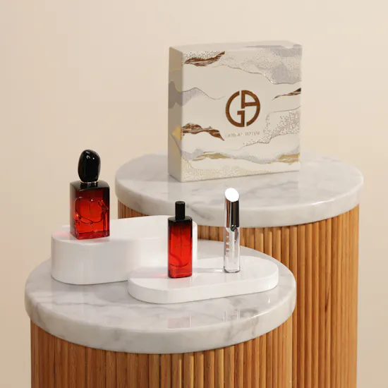 Giorgio Armani Sì Passione Intense & Prisma Glass Gift Set