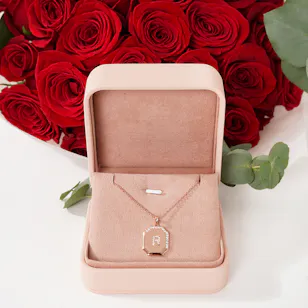 Floward Letter R Necklace | Nectar of Roses