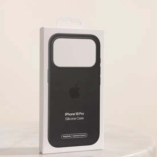 Apple iPhone18 Pro Black Silicone with MagSafe Mobile Case