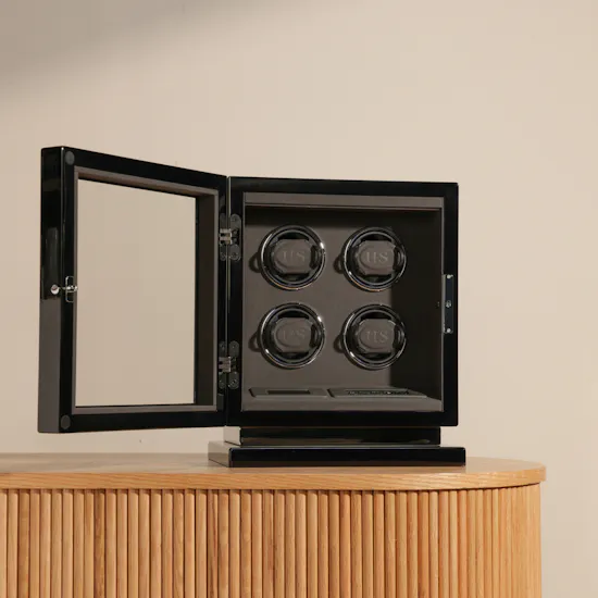 Heisse & Söhne Rome 4 Ebony Watch Winder