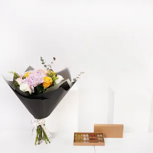 More Vegan Truffle Box | Rose Bouquet