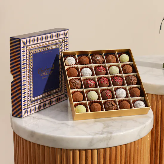 Charbonnel et Walker Victorian Truffle Box | Unique Flowers Arrangement
