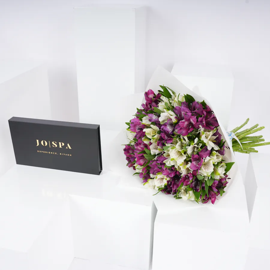 Jo Spa Hot Stone Massage Voucher | Alstroemeria 6