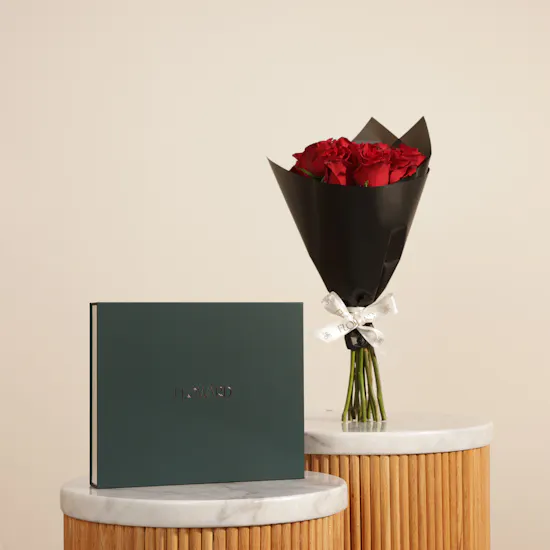Floward Exquisite Chocolate Box | Starlight Blossom Bouquet