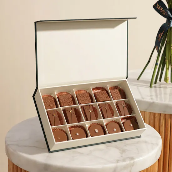 Floward Luxurious Chocolate Small Box | Royal Harmony Flower Bouquet