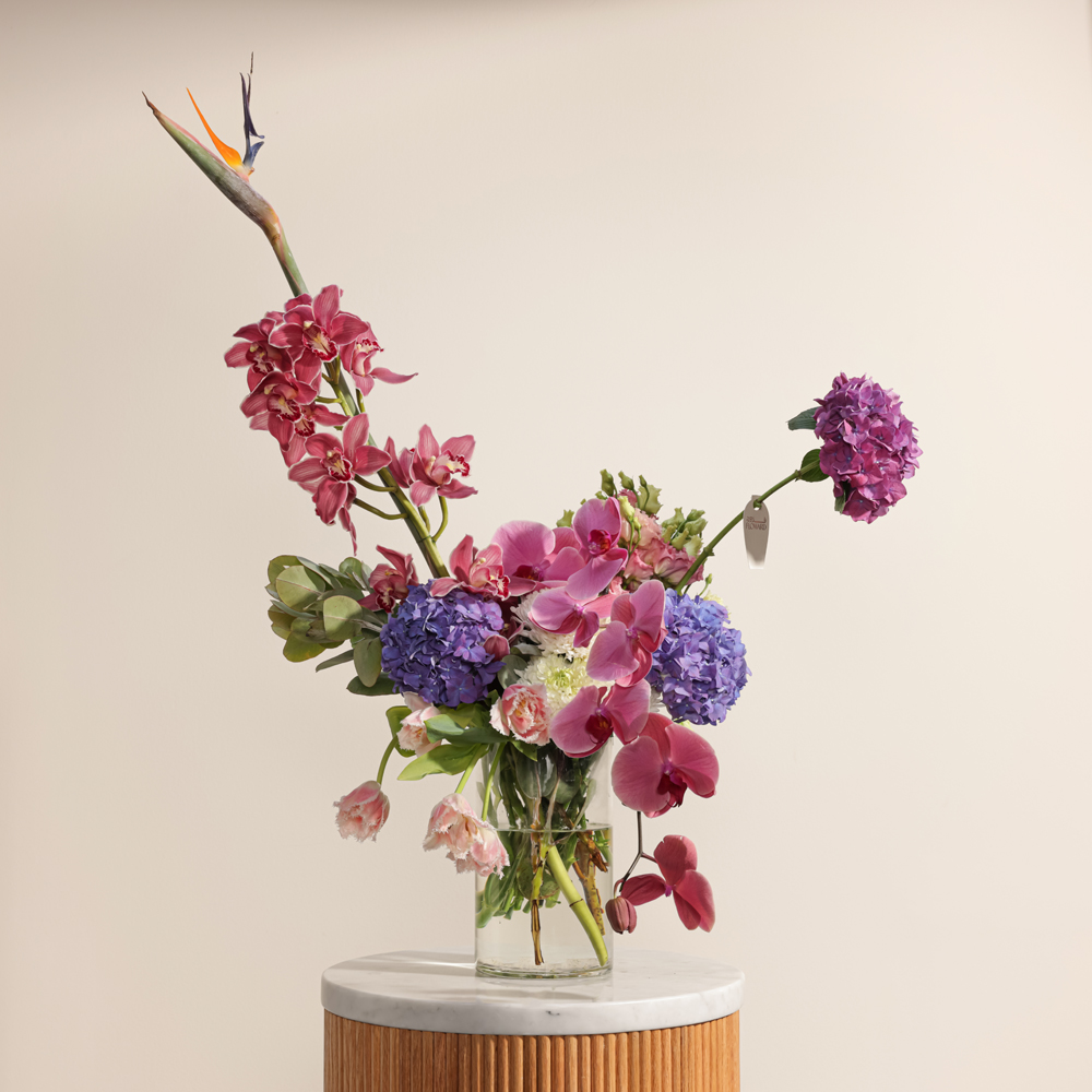 Bright Flowers Vase by September Studio