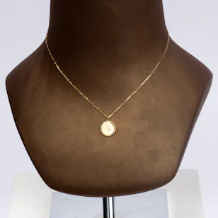 Midad Capricornus Necklace |18k Gold | with Dimonds Midad Capricornus Necklace |18k Gold | with Dimonds