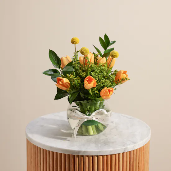Sunrise Flowers Vase