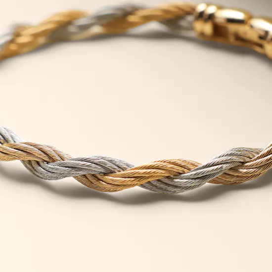 Charriol Love Twist Bangle