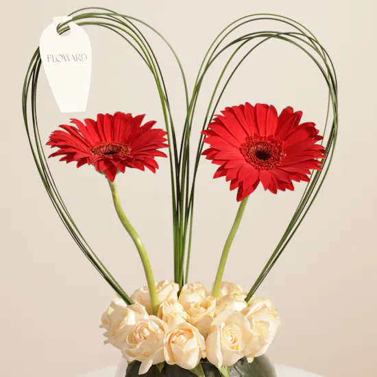 Bostani Congratulations Chocolate Box | Lovely Flower Vase