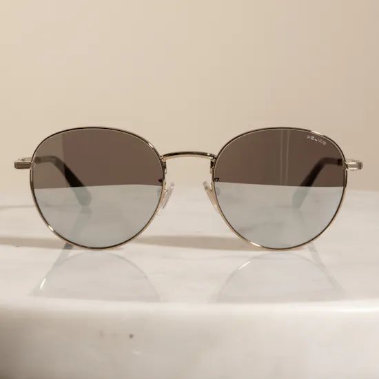 Police Unisex Gold Sunglasses