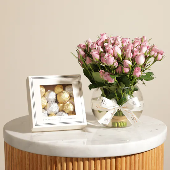 Ghazl Chocolatier Ramadan Chocolate Truffle Box | Spirit of Sharing Flowers