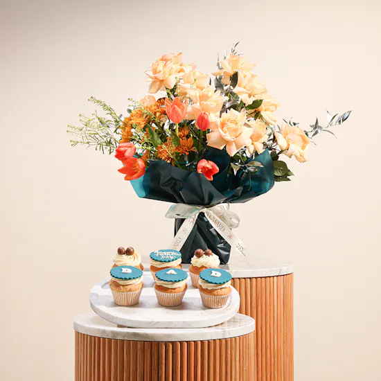 FLoward Father's Day Cupcake | Sunrise Flowers
