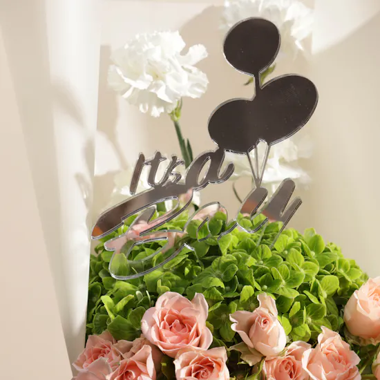 Bostani It's a Boy Chocolate Box | Flower Bouquet