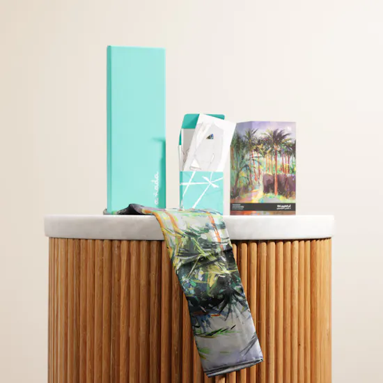 Annada The Mother of A Million Palm Trees | Mini Scarf