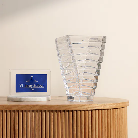 Villeroy & Boch Spiral without Foot Crystal Vase