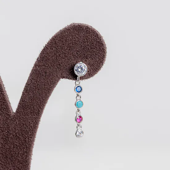Felizmoda Colored Earrings Dots | 20 Rose Revival Bouquet