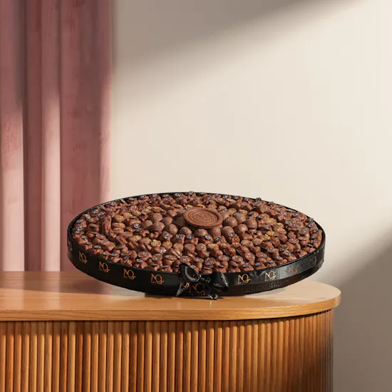 Nor Noyau Chocolates Bologna Black Leather Tray