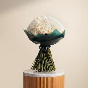 Snowy Bliss Bouquet | 150 Roses Snowy Bliss Bouquet | 150 Roses