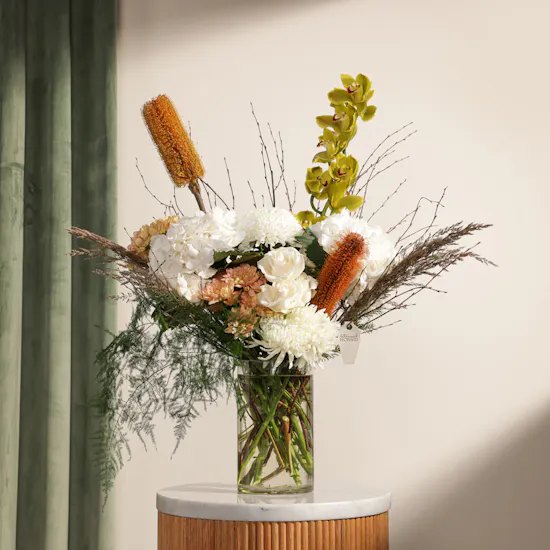 Floral Melodies Flower Vase by September Studio