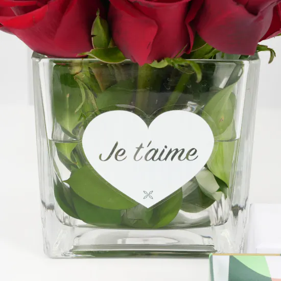 Miss L Heart Bracelet | Ti Amo Roses