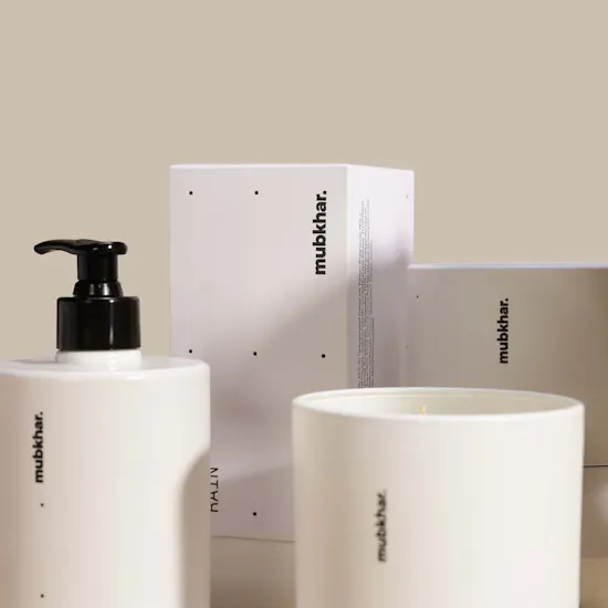 Waldorf Astoria Spa Soothing Vitamin K Facial Gift Voucher | Mubkhar Duo and Flower Vase
