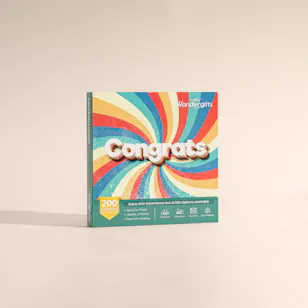 Wondergifts Congrats Experience Gift Box