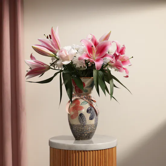 Beautiful Flowers Vase