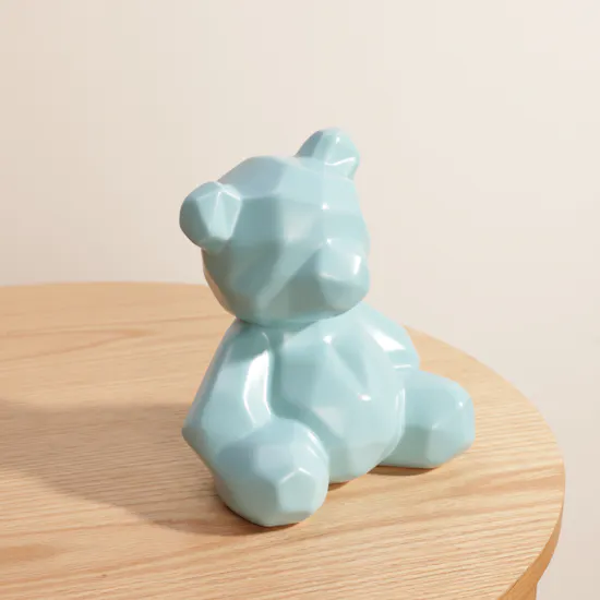 Floward Blue Ceramic Teddy Bear