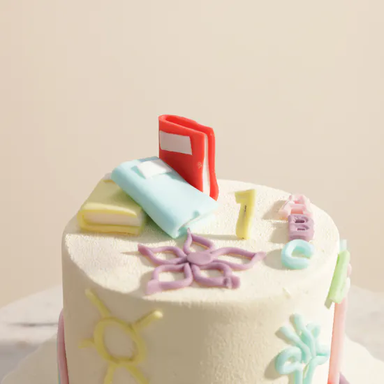 Sweet Ateiler Back to School Cake
