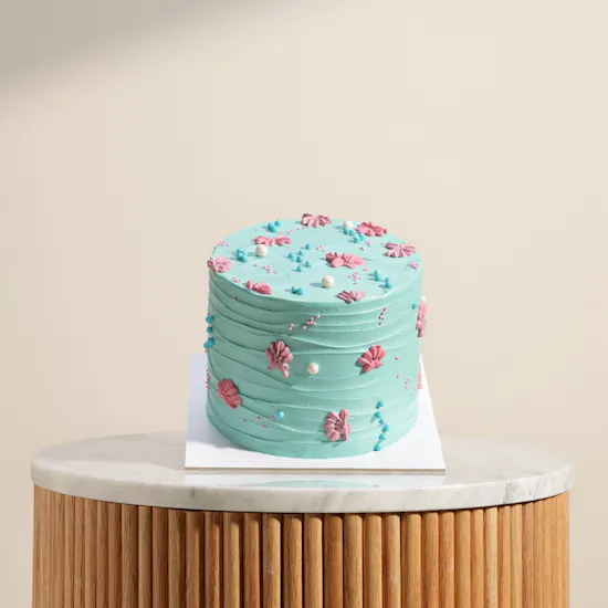 Floward Ocean Bloom Cake