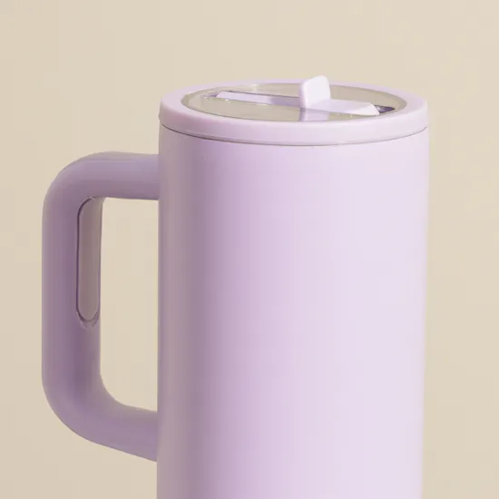 Glossy Touch Purple Water Bottle