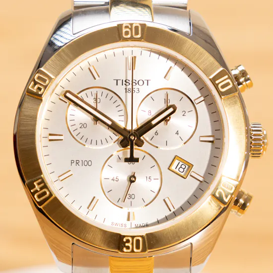 Tissot Silver and Gold Men's Watch