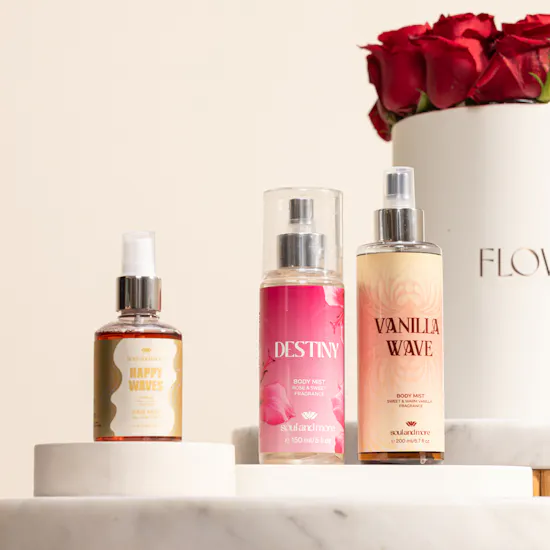 Soul and More Unique Women Set | Red Roses Box
