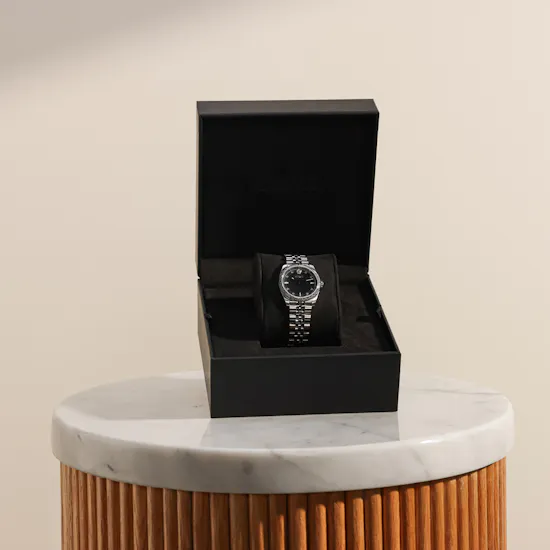 Versace Millenyium Silver and Diamonds Women's Watch