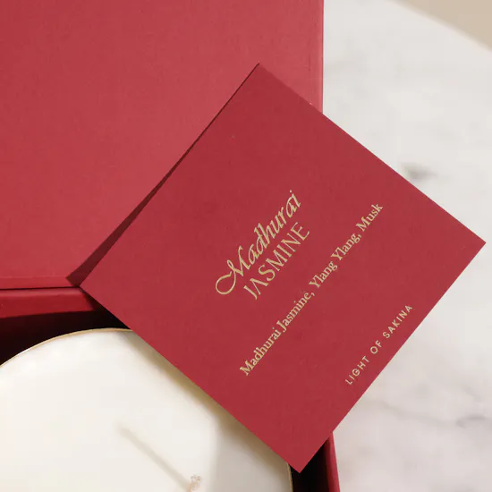 Light of Sakina Madhurai Jasmine Candle